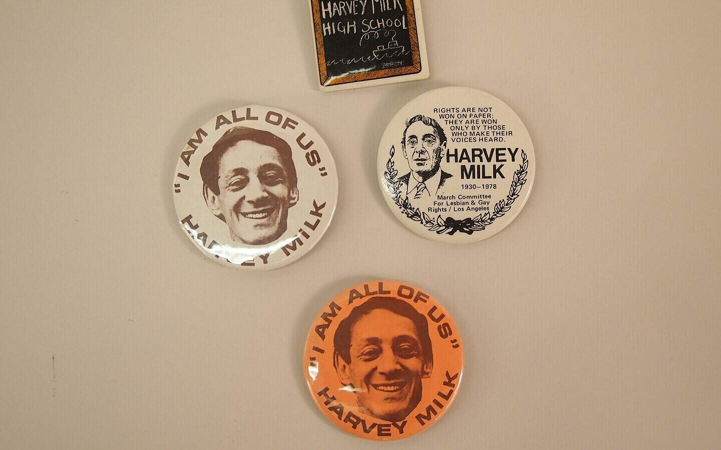 Harvey Milk buttons