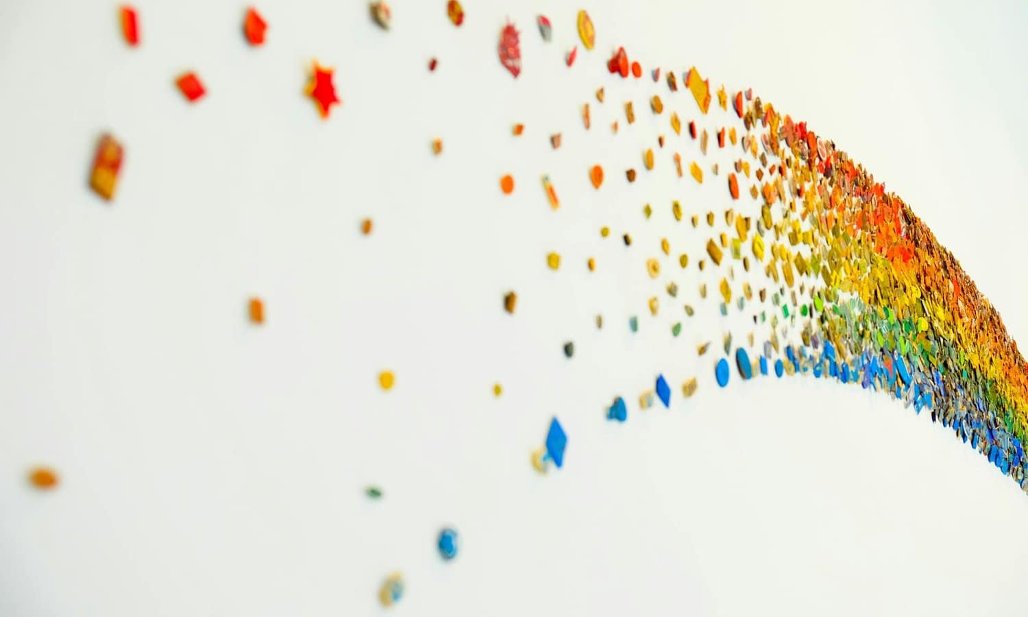 Rainbow pieces