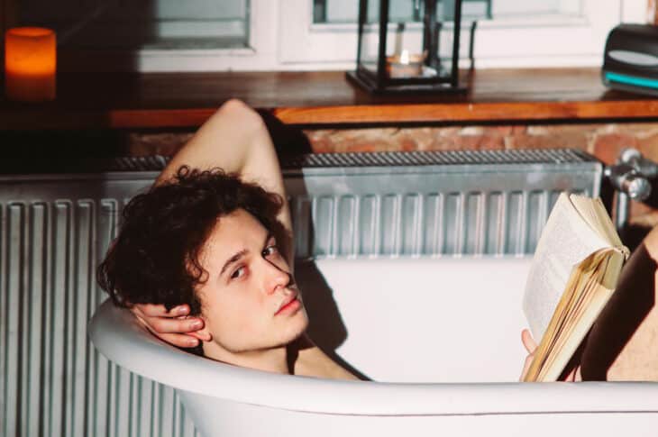 Reading in bath