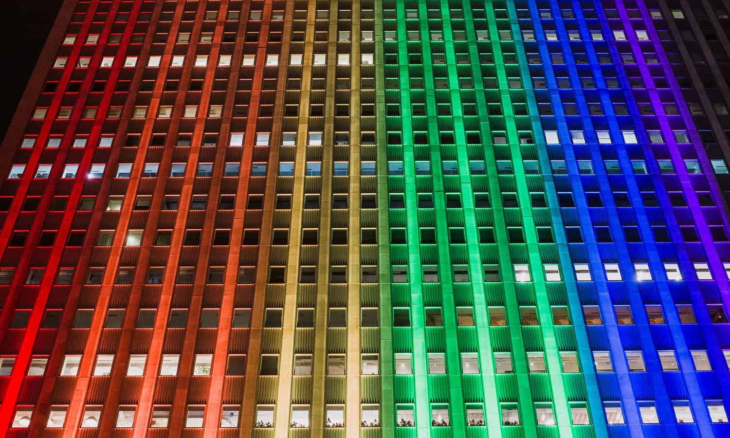 Rainbow light building