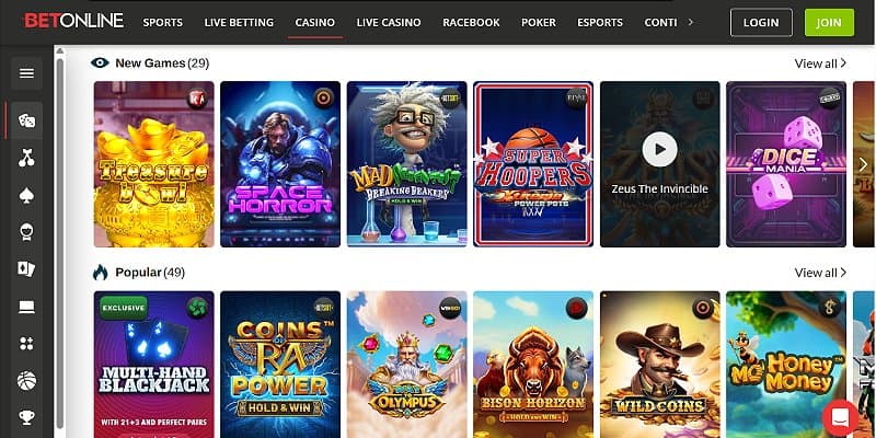 BetOnline Casino