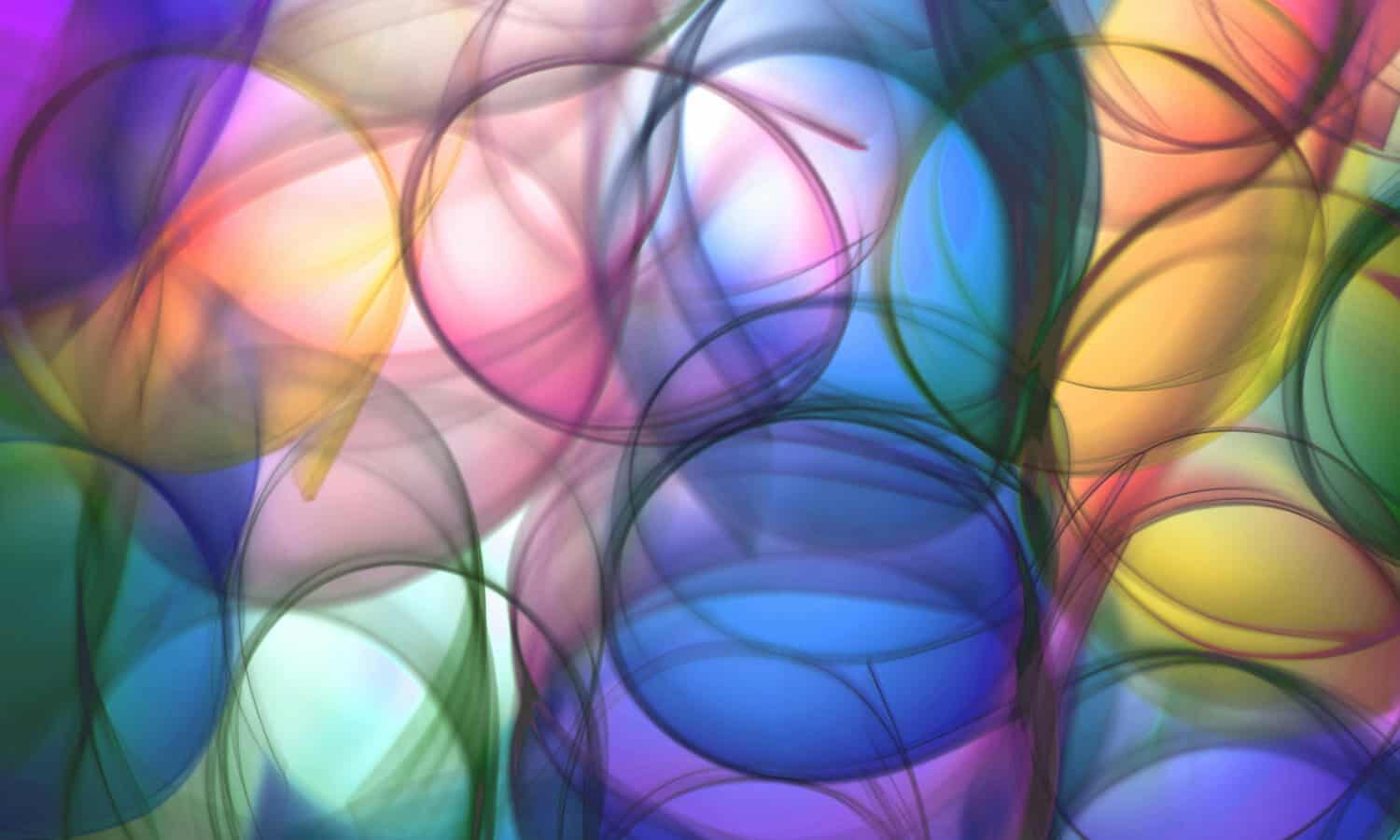 Pastel rainbow shades