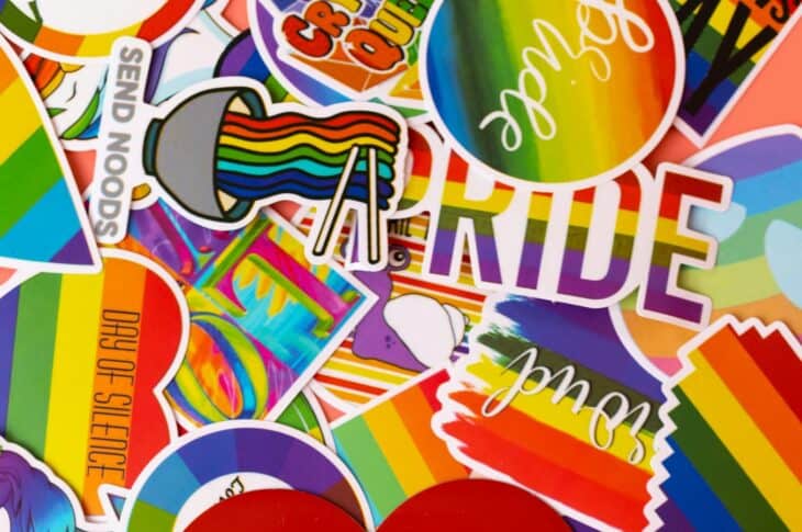Pride stickers
