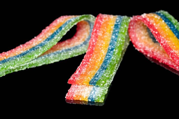 Rainbow sweets