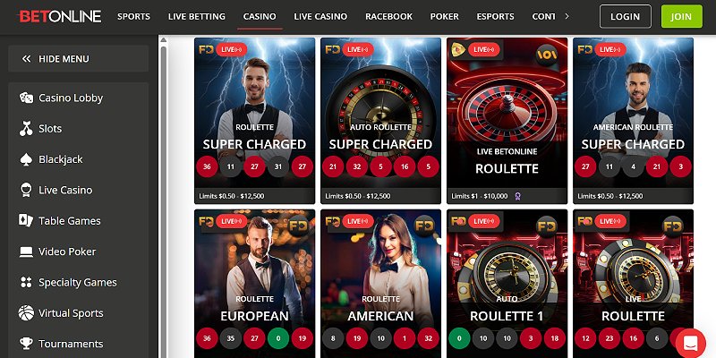 BetOnline Casino