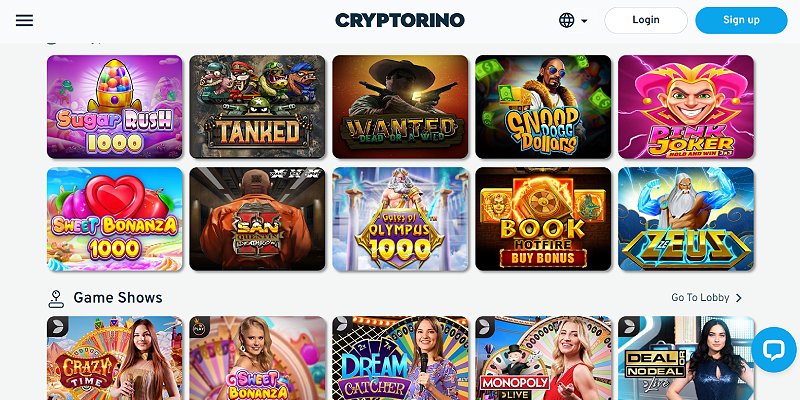 Cryptorino Casino UK