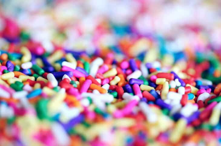 Rainbow sprinkles