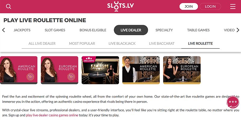 Slots.lv Casino