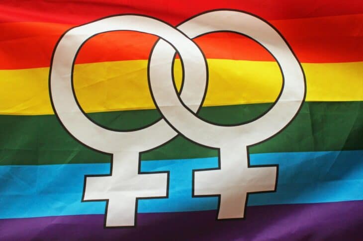 Lesbian Pride flag