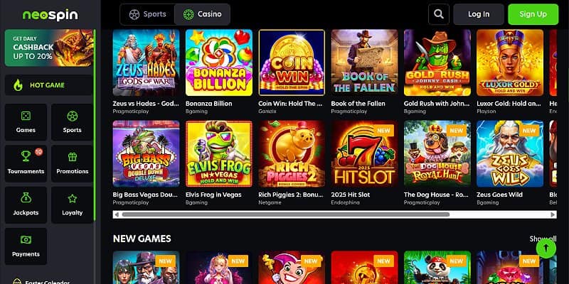 Neospin Casino NZ