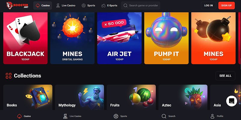 RoosterBet Casino NZ