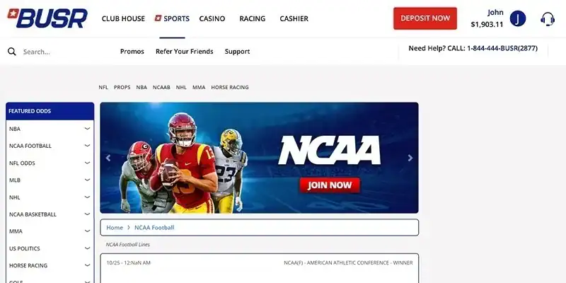 BUSR sportsbook