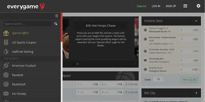 Everygame sportsbook