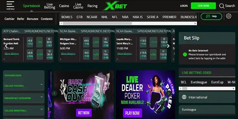 XBet sportsbook